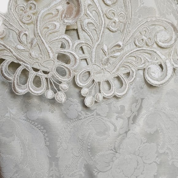 Vintage Jessica McClintock Courthouse Wedding Jacket/Skirt - Picture 8 of 15